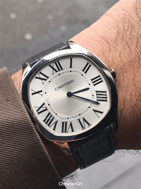 prezzo drive de cartier extra flat in acciaio|cartier 430 mc price.